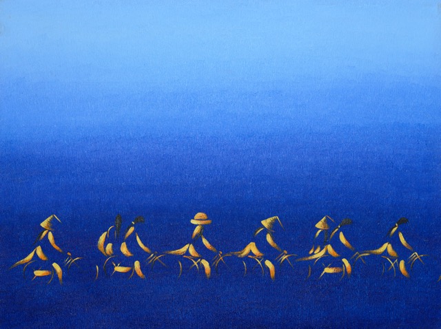 Tranh Sơn Dầu Đường Quê 3